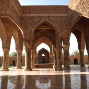 آجر نماد زیبایی در ایران